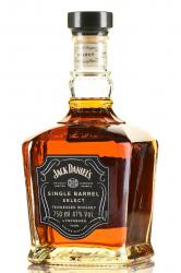 Jack Daniels Single Barrel - виски Джек Дэниэлс Сингл Баррел 0.75 л