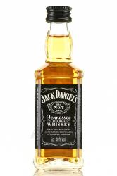 Jack Daniels - виски Джек Дэниэлс 0.05 л