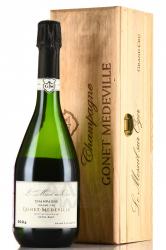 Gonet-Medeville Grand Cru Champ d’Alouette Mesnil-Sur-Oger - шампанское Гонэ Медевиль Гран Крю Шам д’Алуэтт Мениль сюр Оже 0.75 л экстра брют д/ящ