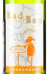 вино Bad Boy Chardonnay 0.75 л белое сухое этикетка