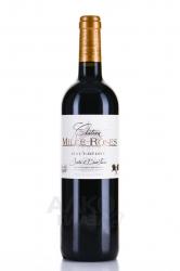 вино Chateau Mille Roses Haut-Medoc AOC 0.75 л красное сухое