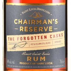 Chairmans Reserve The Forgotten Casks - ром Шерманс Резерв Фоготтен каск в п/у 0.7 л