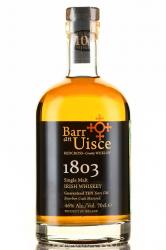 Whisky Barr an Uisce 1803 10 years old in tube - виски Барр ан Уиски 1803 10 лет 0,7 л в тубе