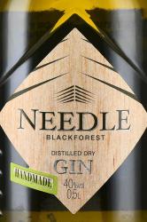 Needle Black Forest Distillers Dry Gin - джин Нидл Блэк Форест Дистиллед Драй 0.5 л