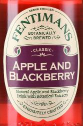 Fentimans Apple & Blackberry - лимонад Фентиманс Яблоко и Ежевика 0.275 л стекло этикетка