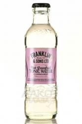  Franklin & Sons Pink Grapefruit with Bergamot Tonic - тоник Франклин Энд Санс Розовый Грейфрут Бергамот 0.2 л безалкогольный газированный