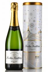 Brut Selection Nicolas Feuillatte - шампанское Брют Селексьон Николя Фейатт 0.75 л белое брют в метал.тубе