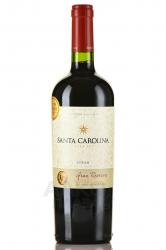 Santa Carolina Gran Reserva Syrah Valle del Maipo DO - вино Санта Каролина Гран Ресерва Сира 0.75 л красное сухое