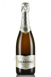 Vilarnau Brut Natur Organic Cava DO - вино игристое Кава Виларнау Брют Натюр Органик ДО 0.75 л белое экстра брют