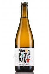 Funky Pet Nat - вино игристое Фанки Пет Нат 0.75 л экстра брют белое