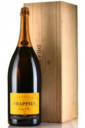 Champagne Drappier Carte d’Or - вино игристое Шампань Карт Д’ор Драпье 6 л белое брют в д/у