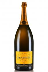 Champagne Drappier Carte d’Or - вино игристое Шампань Карт Д’ор Драпье 6 л белое брют в д/у