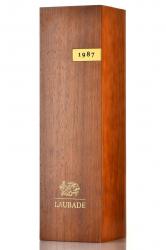 Armagnac Chateau de Laubade 1987 - арманьяк Шато де Лобад 1987 года 0.5 л в д/я