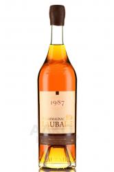 Armagnac Chateau de Laubade 1987 - арманьяк Шато де Лобад 1987 года 0.5 л в д/я