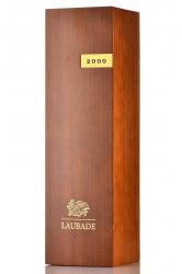 Armagnac Chateau de Laubade 2000 wood box - арманьяк Шато де Лобад 2000 года 0.7 л в д/у