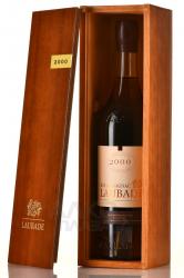 Armagnac Chateau de Laubade 2000 wood box - арманьяк Шато де Лобад 2000 года 0.7 л в д/у