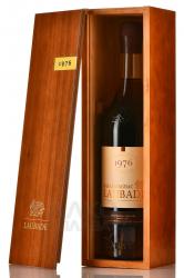 Armagnac Chateau de Laubade 1976 wood box - арманьяк Шато де Лобад 1976 года 0.7 л в д/у