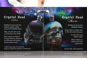 Crystal Head Aurora Gift Box - водка Кристал Хэд Аврора 0.7 л в п/у