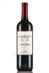 Two Vines Shiraz - американское вино Ту Вайнс Шираз 0.75 л