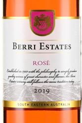Berri Estates Rose - вино Бэрри Эстейтс Розе розовое полусладкое 0.75 л