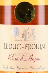 вино Розе д’Анжу Ля Сеньори Ледюк-Фруэн 0.75 л розовое полусладкое этикетка