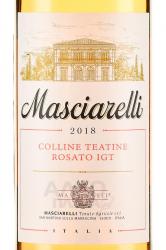 вино Машарелли Розато Коллине Театине Розе 0.75 л розовое сухое этикетка