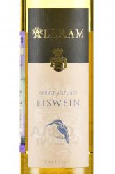 вино Gruner Veltliner Eiswein Allram 0.375 л белое сладкое этикетка