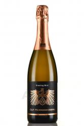 Gut Hermannsberg Riesling Brut - вино игристое Гут Херманнсберг Рислинг Брют 0.75 л брют белое