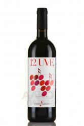 12 UVE Maremma Toscana Rosso - вино 12 УВЕ Маремма Тоскана Россо 0.75 л красное сухое