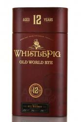 WhistlePig 12 Year Old - виски зерновой УислПиг 12 лет 0.7 л в п/у