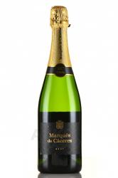 Cava Marques de Ceceres Brut - игристое вино Кава Маркес Де Касерес 0.75 л