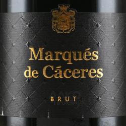 Cava Marques de Ceceres Brut - игристое вино Кава Маркес Де Касерес 0.75 л