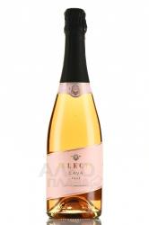 вино игристое Selection Cava Brut Rose 0.75 л розовое брют 