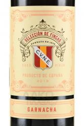Seleccion de Fincas Garnacha Rioja DOC - вино Селексьон де Финкас Гарнача Риоха ДОК 0.75 л красное сухое
