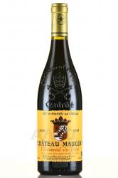 Chateau Maucoil Chateauneuf-du-Pape - вино Шато Мокуаль Шатонеф-дю-Пап 0.75 л красное сухое