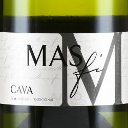 Josep Masachs DO Cava Catalunya Masfi Brut - игристое вино Джозеф Масакс ДО Кава Каталунья Масфи Брют 0.75 л