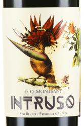 вино Bodegas Lo Nuevo Intruso Montsant Red Blend 0.75 л красное сухое этикетка