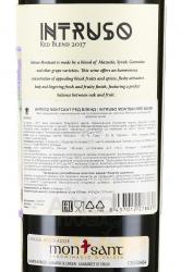 вино Bodegas Lo Nuevo Intruso Montsant Red Blend 0.75 л красное сухое контрэтикетка