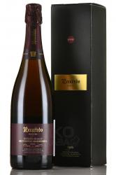 Recaredo Intens Rosat Brut Nature Gran Reserva Cava DO Gift Box - игристое вино Рекаредо Интенс Розат Брют Натюр Гран Ресерва 0.75 л в п/у