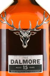 Dalmore 15 years - виски солодовый Далмор 15 лет 0.7 л в металлическом тубусе