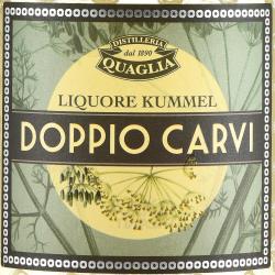 Quaglia Doppio Carvi Kummel - ликер крепкий Куалья Двойной Тмин Кюммель 0.7 л