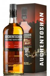 Auchentoshan 12 Years old gift box - виски Акентошан 12 лет 0.7 л в п/у + ежедневник