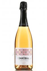 Castell de la Comanda Cava Rosat DO - игристое вино Кастель де ла Команда Кава Росат 0.75 л