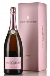 Louis Roederer Brut Rose Deluxe - шампанское Шампань Луи Родерер Розе Делюкс 1.5 л розовое брют в п/у