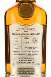 Bruichladdich Cask Strength Connoisseur’s Choice - виски Бруклади Каск Стренгс Выбор Ценителя 1990 год 0.7 л п/у дерево