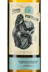 Pontellon Albarino Rias Baixas - вино Понтейон Альбариньо Риас Байшас 0.75 л белое сухое