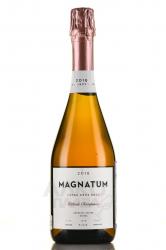 Magnatum - вино игристое Магнатум 0.75 л розовое экстра брют