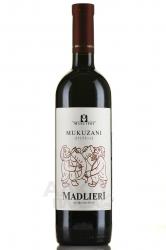 Madlieri Mukuzani - вино Мадлиери Мукузани 0.75 л красное сухое