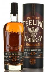 Teeling Single Grain Irish Whiskey 13 Years Old - виски Тилинг Айриш Виски Сингл Грэйн 13 лет 0.7 л в тубе