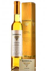 Inniskillin Icewine Gold Vidal in gift box - вино Иннискиллин Айсвайн Голд Видал 0.375 л белое сладкое в п/у